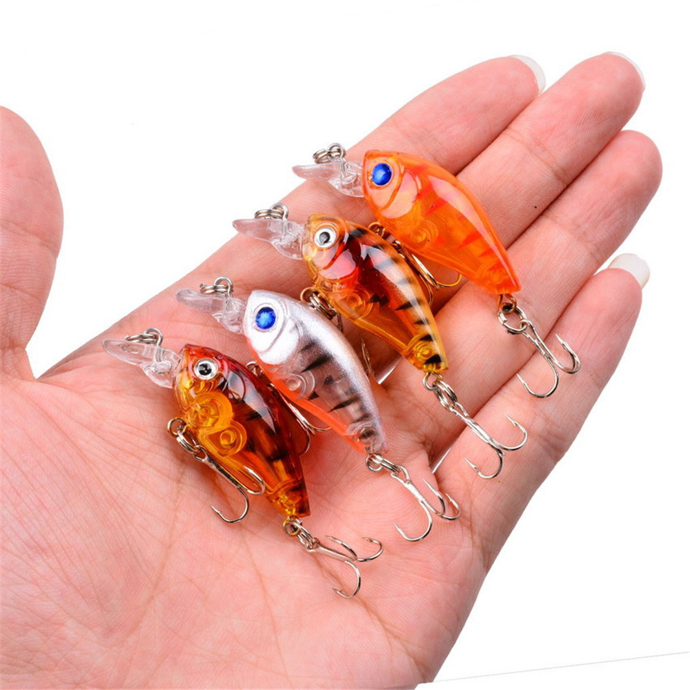 1Pcs 3.5g 4.5cm Top water Mini – Fishing Hook Treble recenzja i cena
