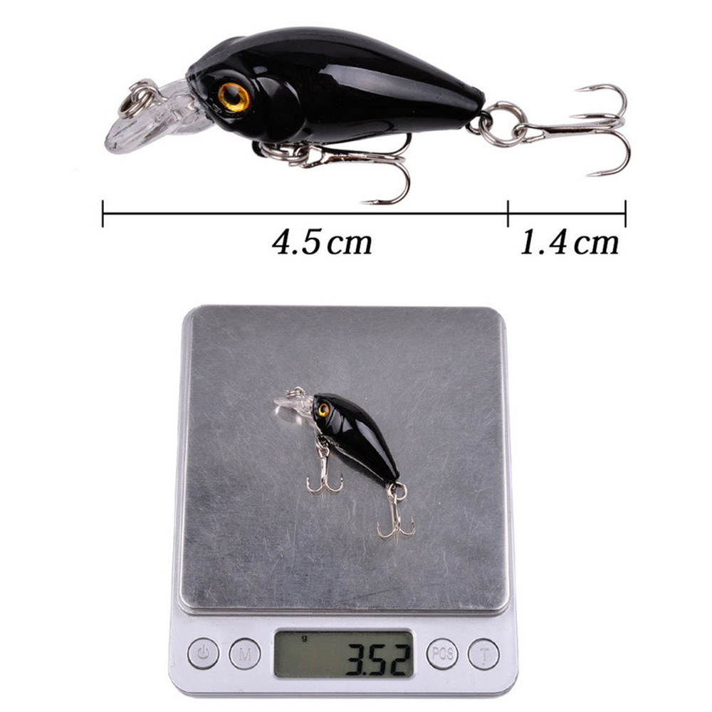 1Pcs 3.5g 4.5cm Top water Mini – Fishing Hook Treble recenzja i cena