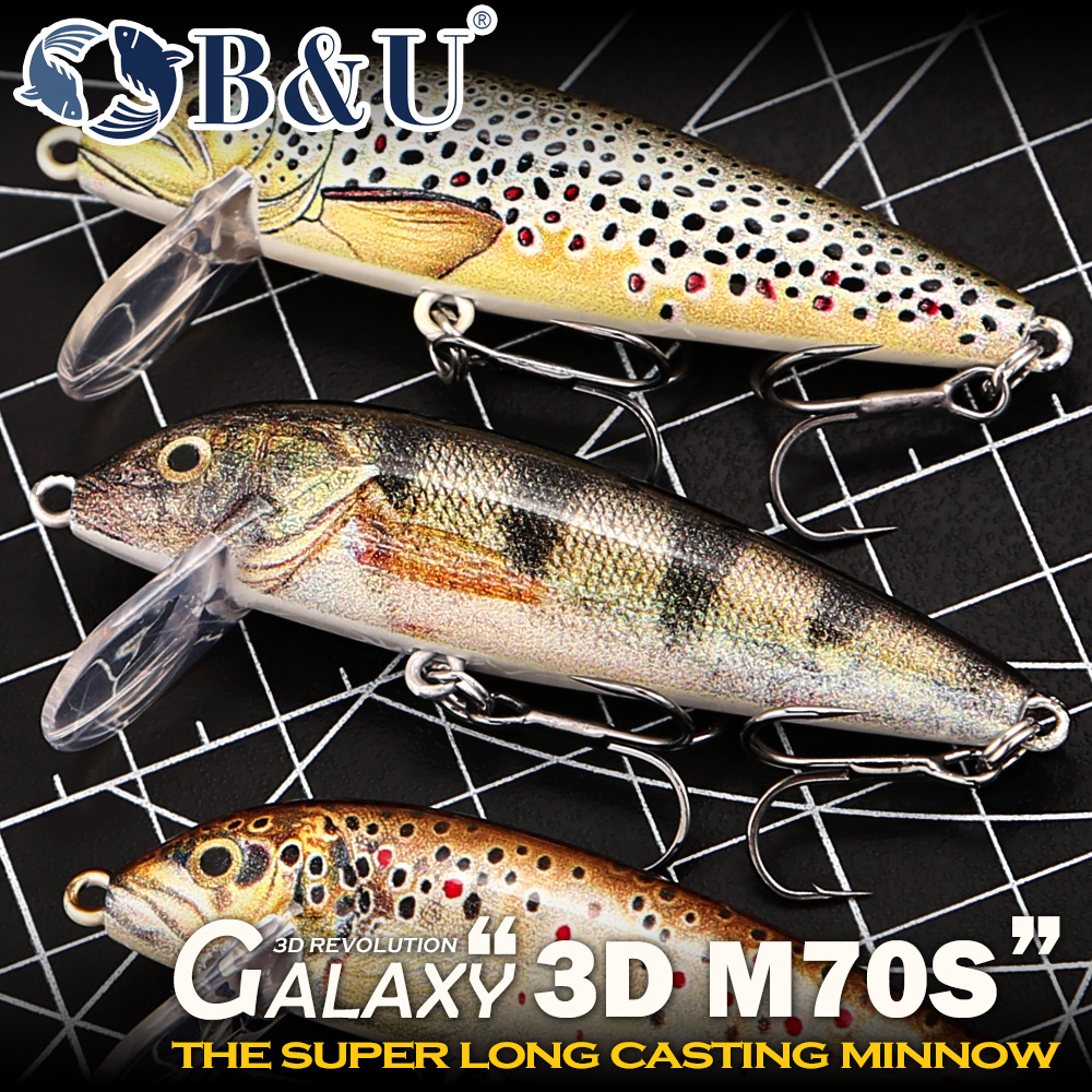 B&U Fishing Lures Sinking Minn – Fishing Hook Treble recenzja i cena