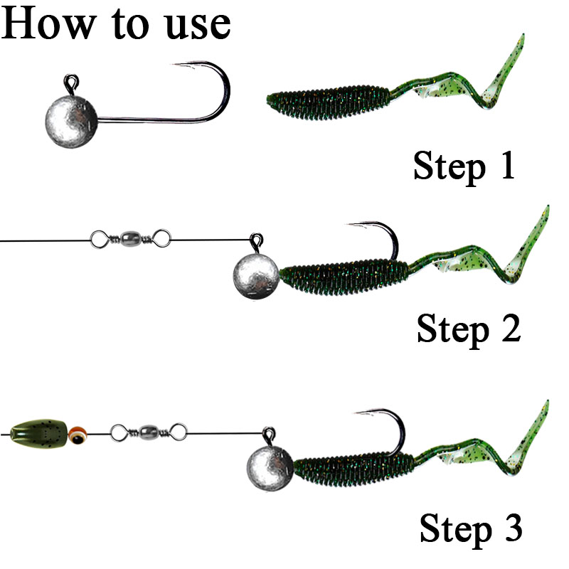 10pcs/lot Jig Head Fishing Hoo – Fishing Hook Offset recenzja i cena