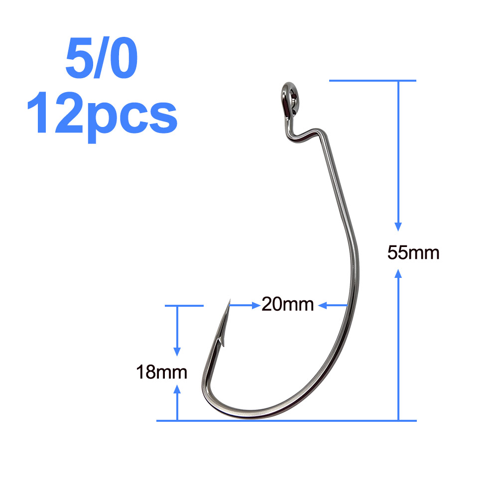 ESFISHING Offset Hook Carbon S – Fishing Hook Offset recenzja i cena