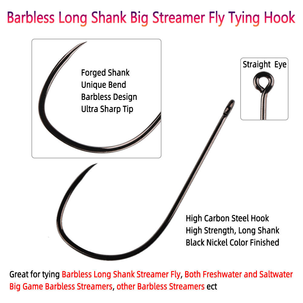 Bimoo 20pcs #1~5/0 Barbless Lo – Fishing Hook Barbless recenzja i cena