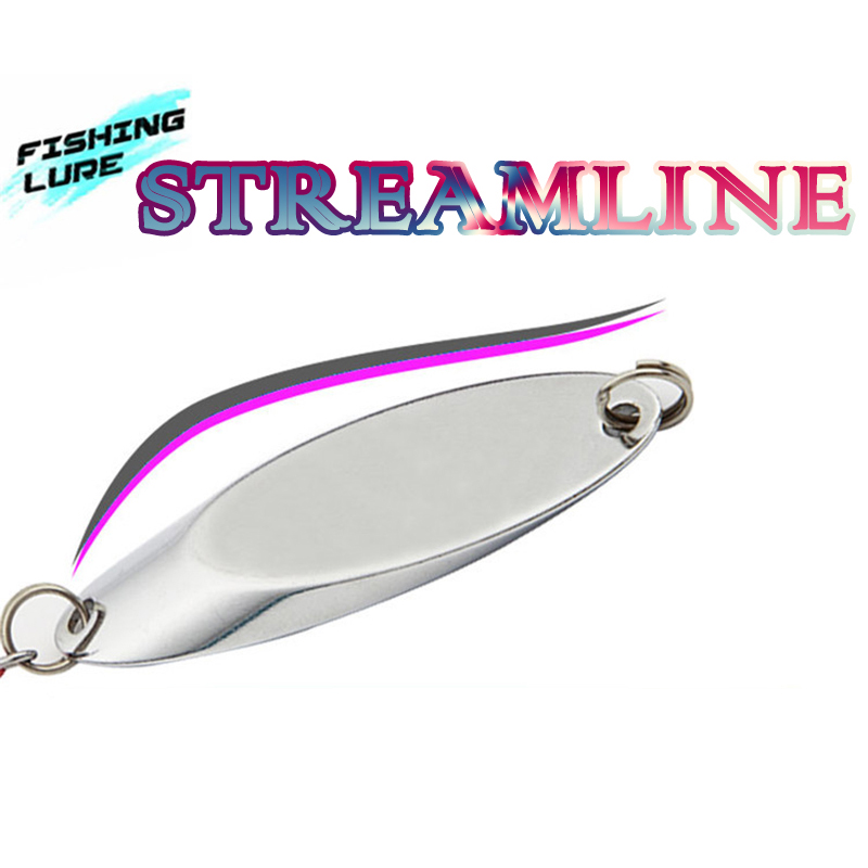 1pc 2.5g-35g Metal Spoon Lure  – Fishing Hook Treble recenzja i cena