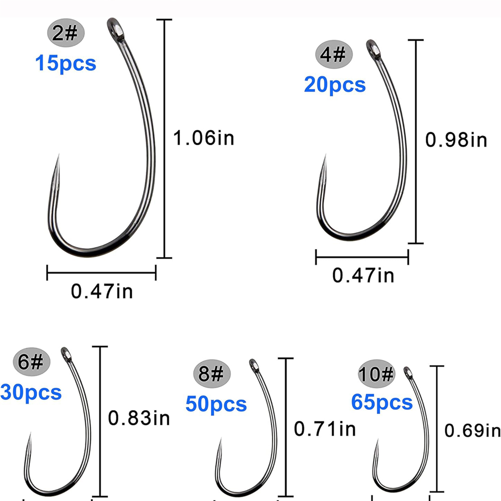180PCS Barbless Fishing Hooks  – Fishing Hook Barbless recenzja i cena