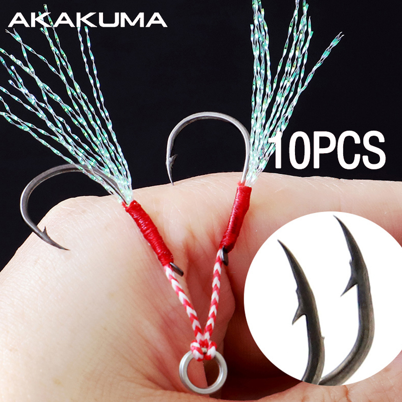 10Pcs Fishing Hooks Single Hoo – Fishing Hook Offset recenzja i cena