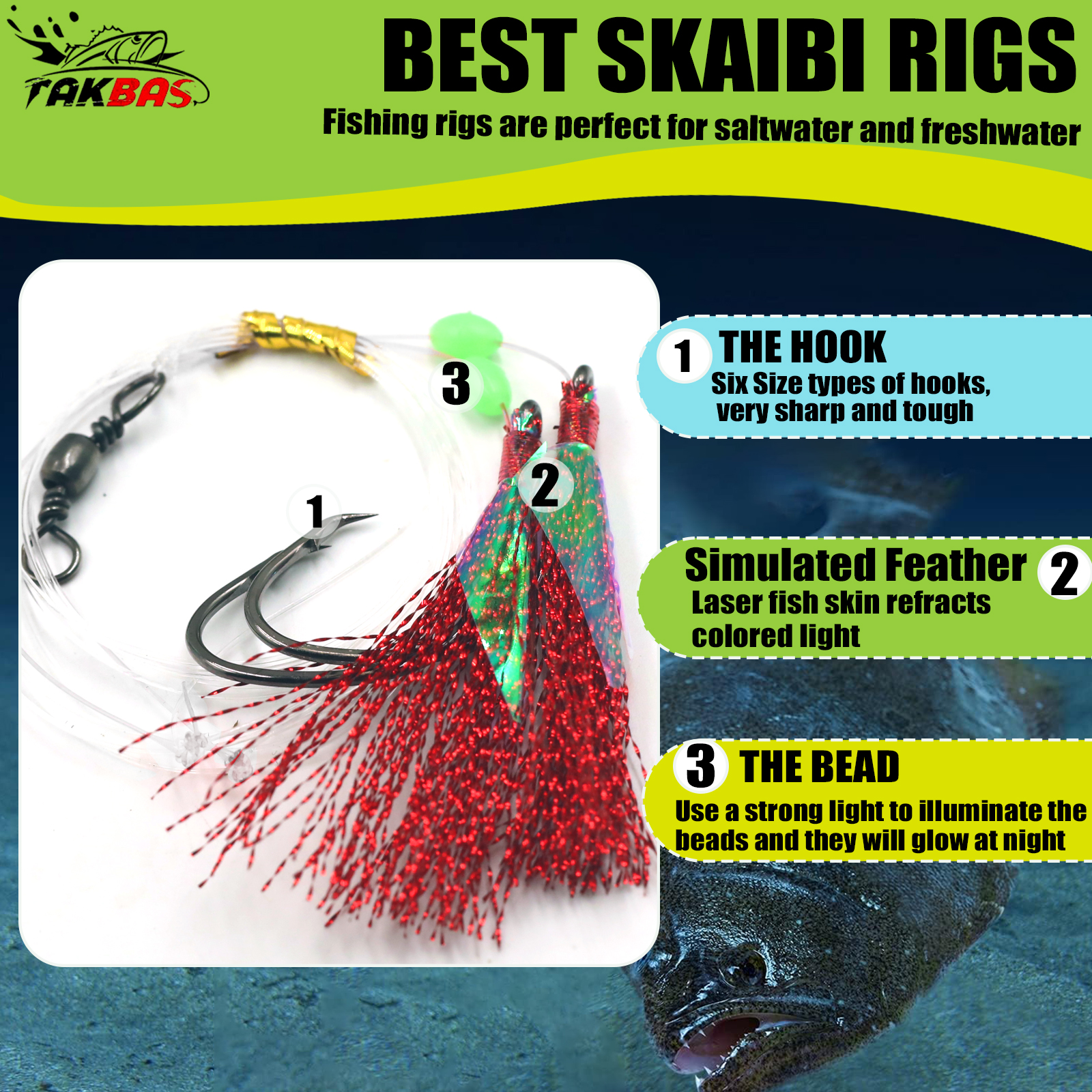 6pcs Snapper Tackle Flasher Ri – Fishing Hook Circle recenzja i cena