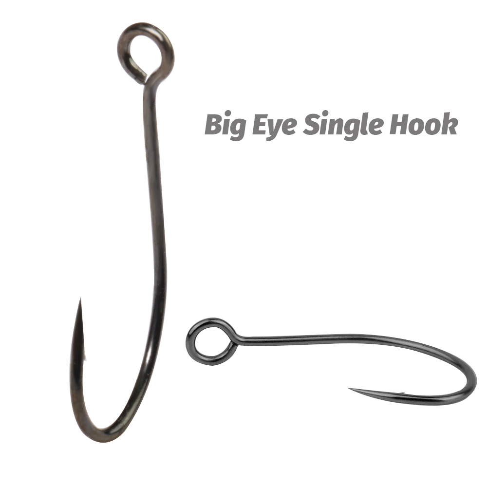 20PCS Big Ring Single Hooks 2# – Fishing Hook Circle recenzja i cena