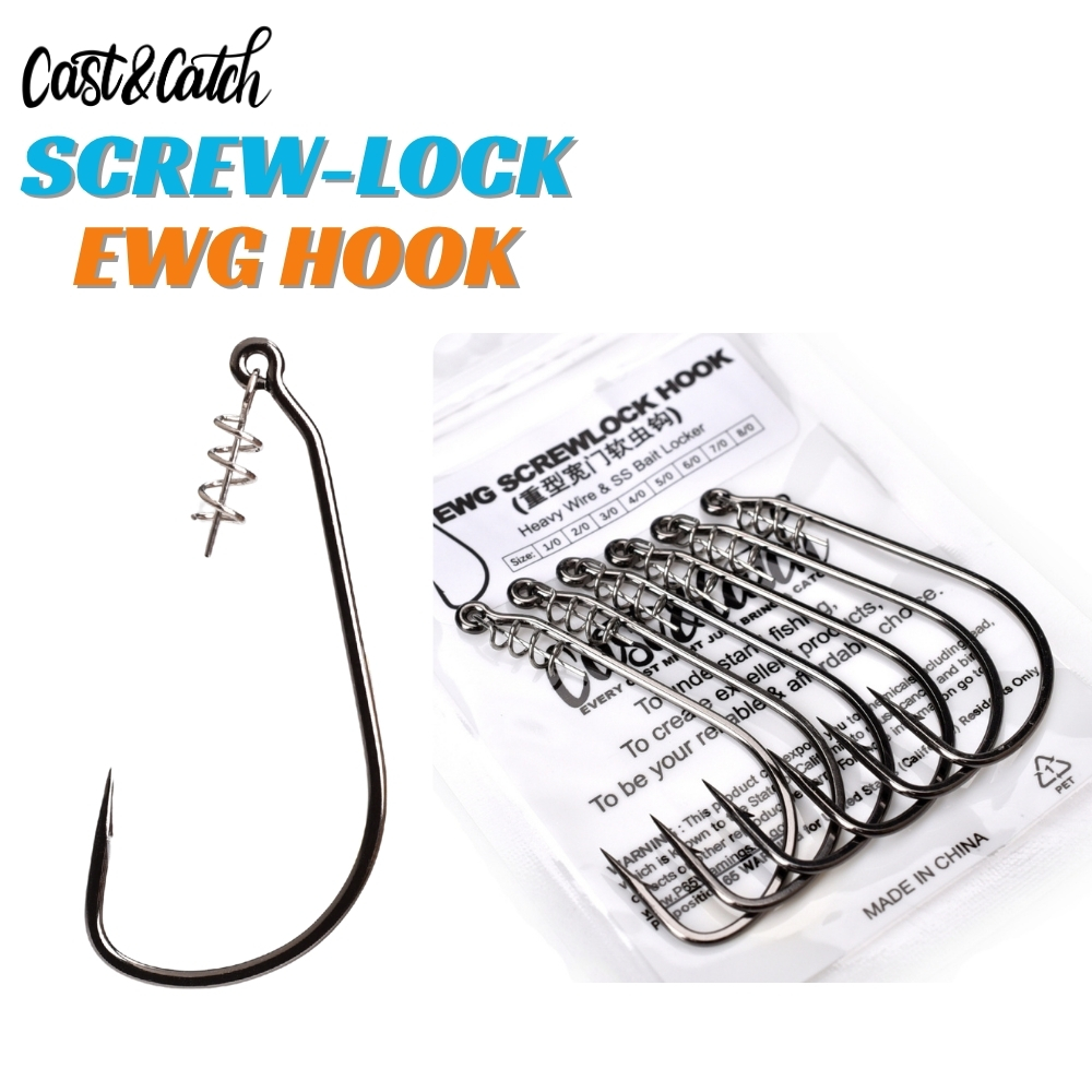 Cast&Catch SCREW-LOCK Weedless – Fishing Hook Weedless recenzja i cena