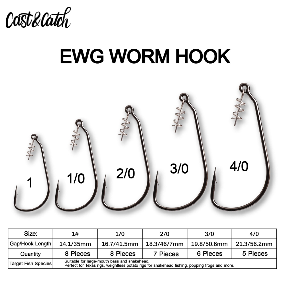 Cast&Catch SCREW-LOCK Weedless – Fishing Hook Weedless recenzja i cena