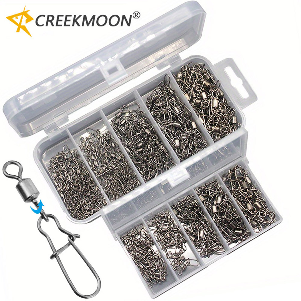 95/210 PCS Set Fishing Connect – Fishing Hook Stainless Steel recenzja i cena