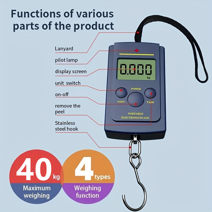 40kg Multifunctional Mini Elec – Fishing Hook recenzja i cena