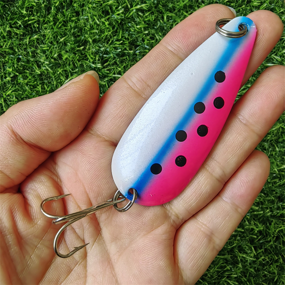 1PCS Spinner Spoon Lure 27G 19 – Fishing Hook Treble recenzja i cena
