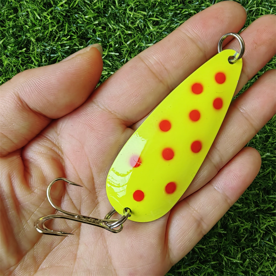 1PCS Spinner Spoon Lure 27G 19 – Fishing Hook Treble recenzja i cena