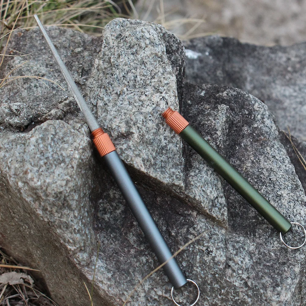Outdoor Matte Mini EDC Knife S – Fishing Hook Sharpener recenzja i cena