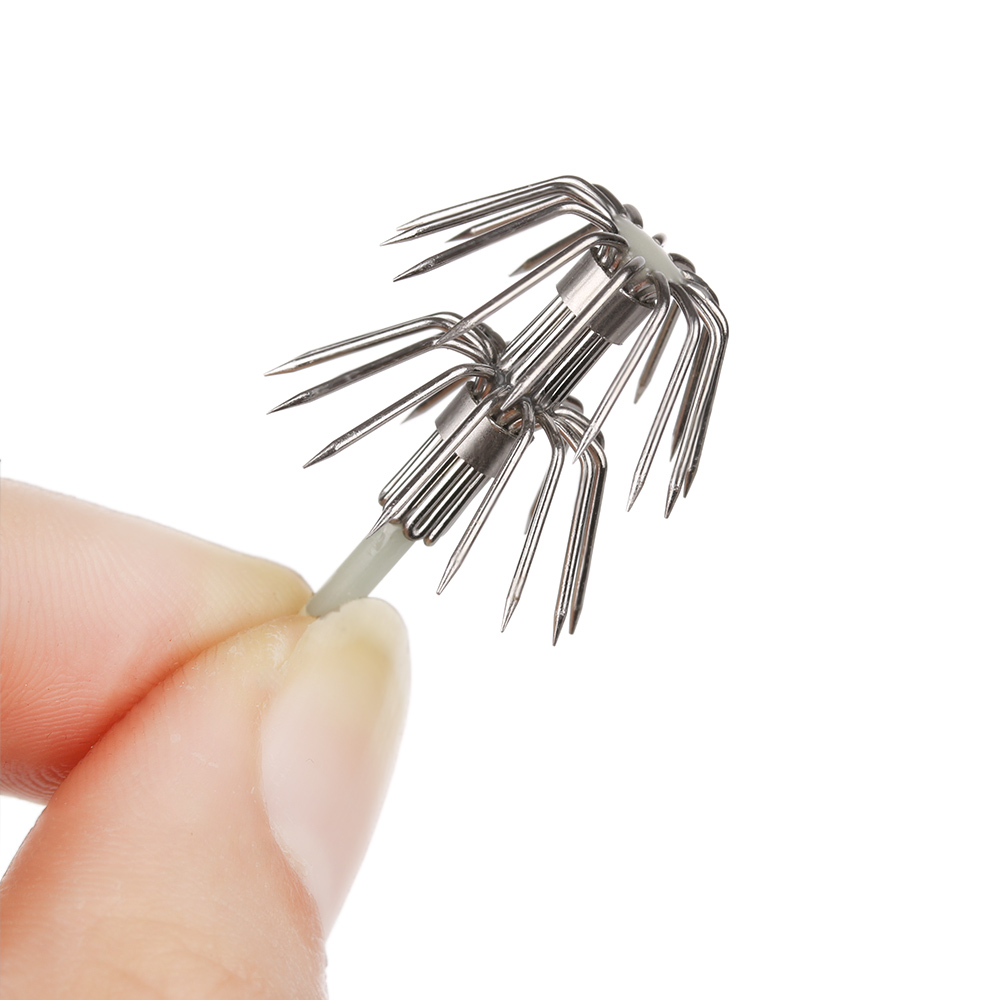 5Pcs Stainless Steel Double La – Fishing Hook Assortment recenzja i cena