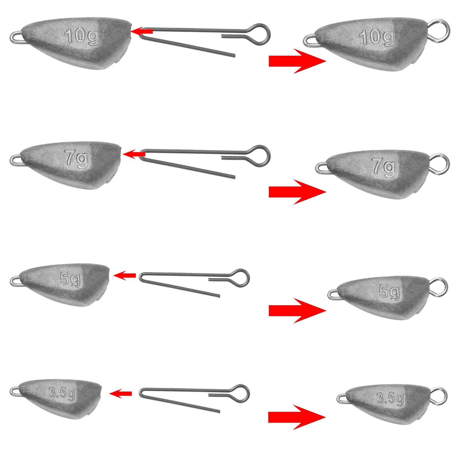 SAMOLLA 5pcs Jig Head Fishing  – Fishing Hook Jig recenzja i cena