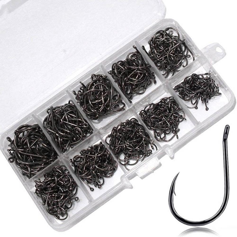 100/500pcs Fishing Hooks Set C – Fishing Hook Circle recenzja i cena