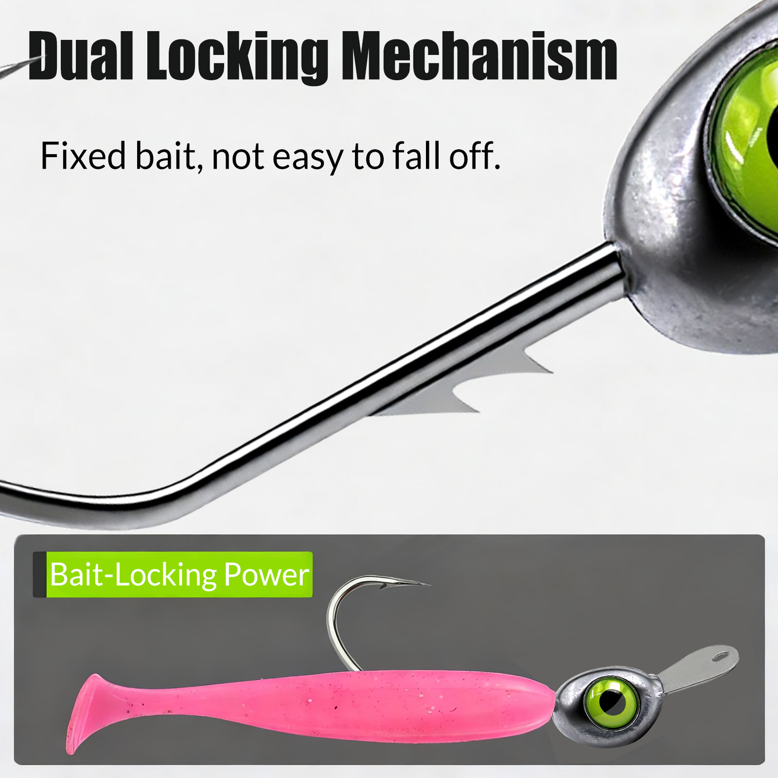 9KM Shaky Head Jigs Hook with  – Fishing Hook Weedless recenzja i cena