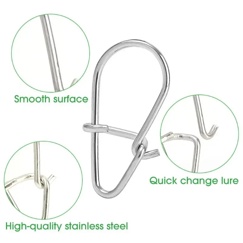 100/200PCS Stainless Steel Fis – Fishing Hook Stainless Steel recenzja i cena