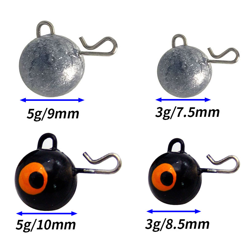 5Pcs Fishing Weight Sinker Rou – Fishing Hook Jig recenzja i cena