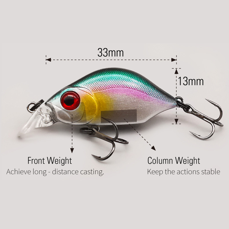LUREHOLIC 33mm 2.8g Fluttering – Fishing Hook Treble recenzja i cena