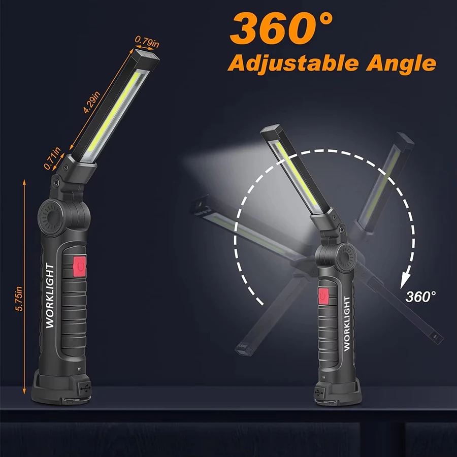 Rechargeable Magnetic Work Lig – Fishing Hook recenzja i cena