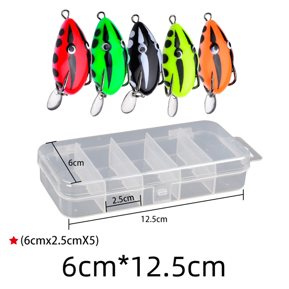 5pcs/Box Topwater Fishing Lure – Fishing Hook Weedless recenzja i cena