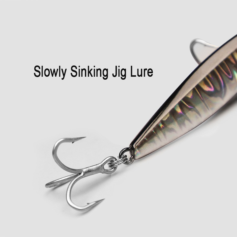 Jig Fishing Lures Metal Jiggin – Fishing Hook Treble recenzja i cena