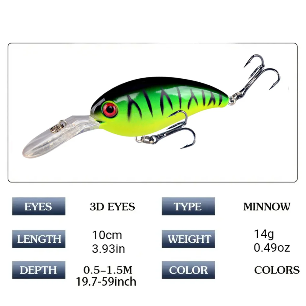 7Pcs Crankbait Fishing Lure Fl – Fishing Hook Treble recenzja i cena