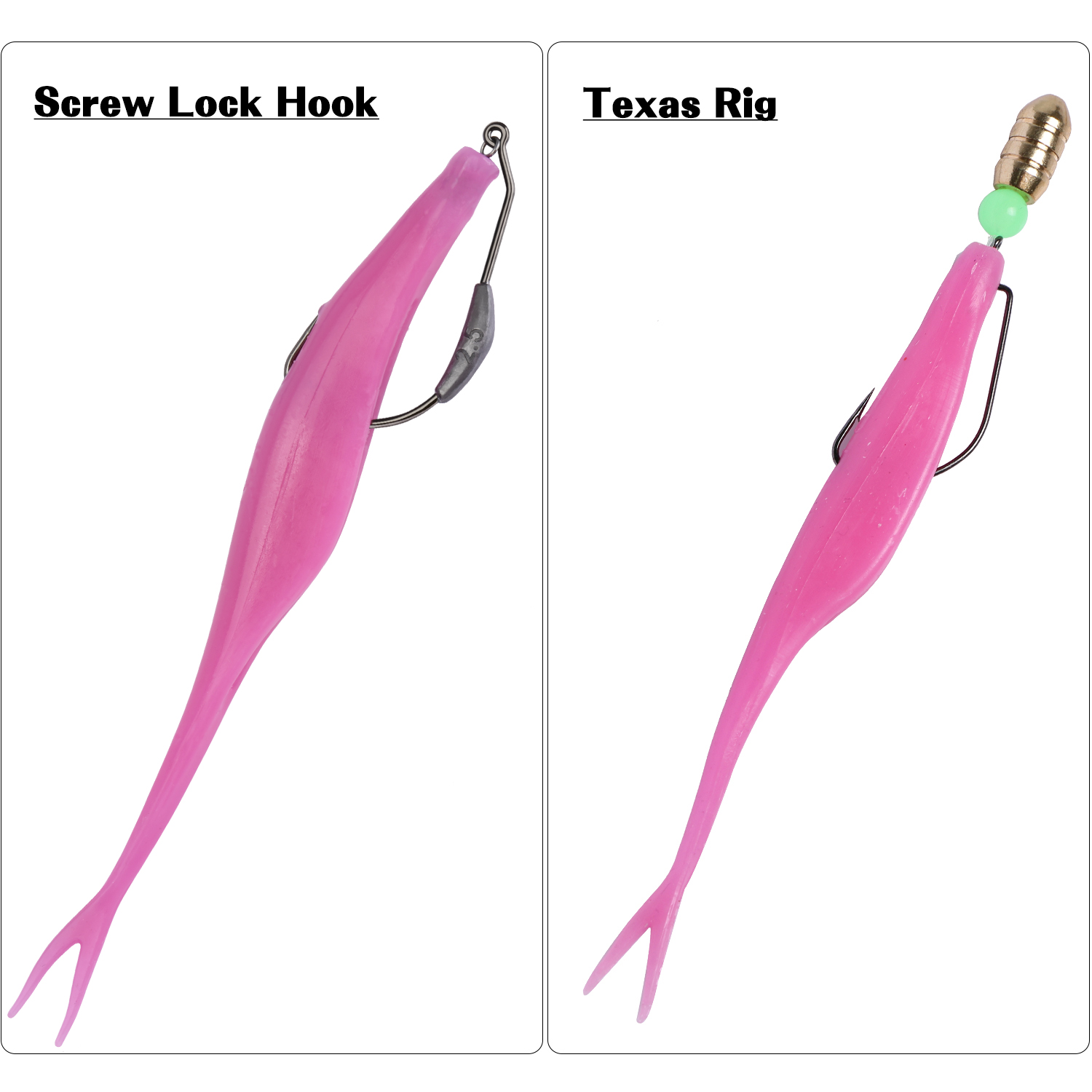 Goture 5pcs Weedless Split Tai – Fishing Hook Weedless recenzja i cena