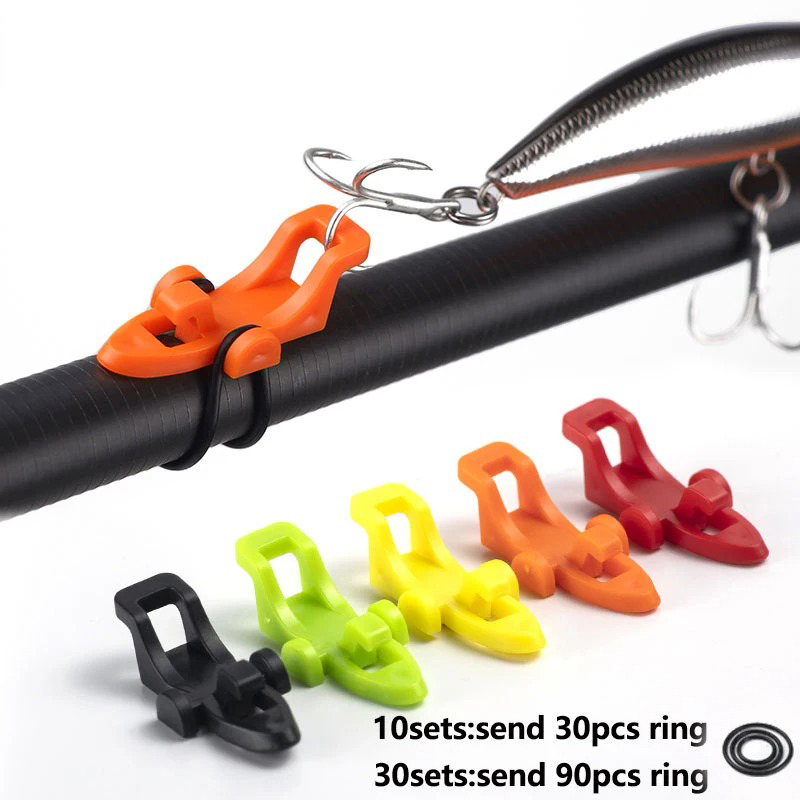10-30pcs Fishing Rod Pole Hook – Fishing Hook Jig recenzja i cena