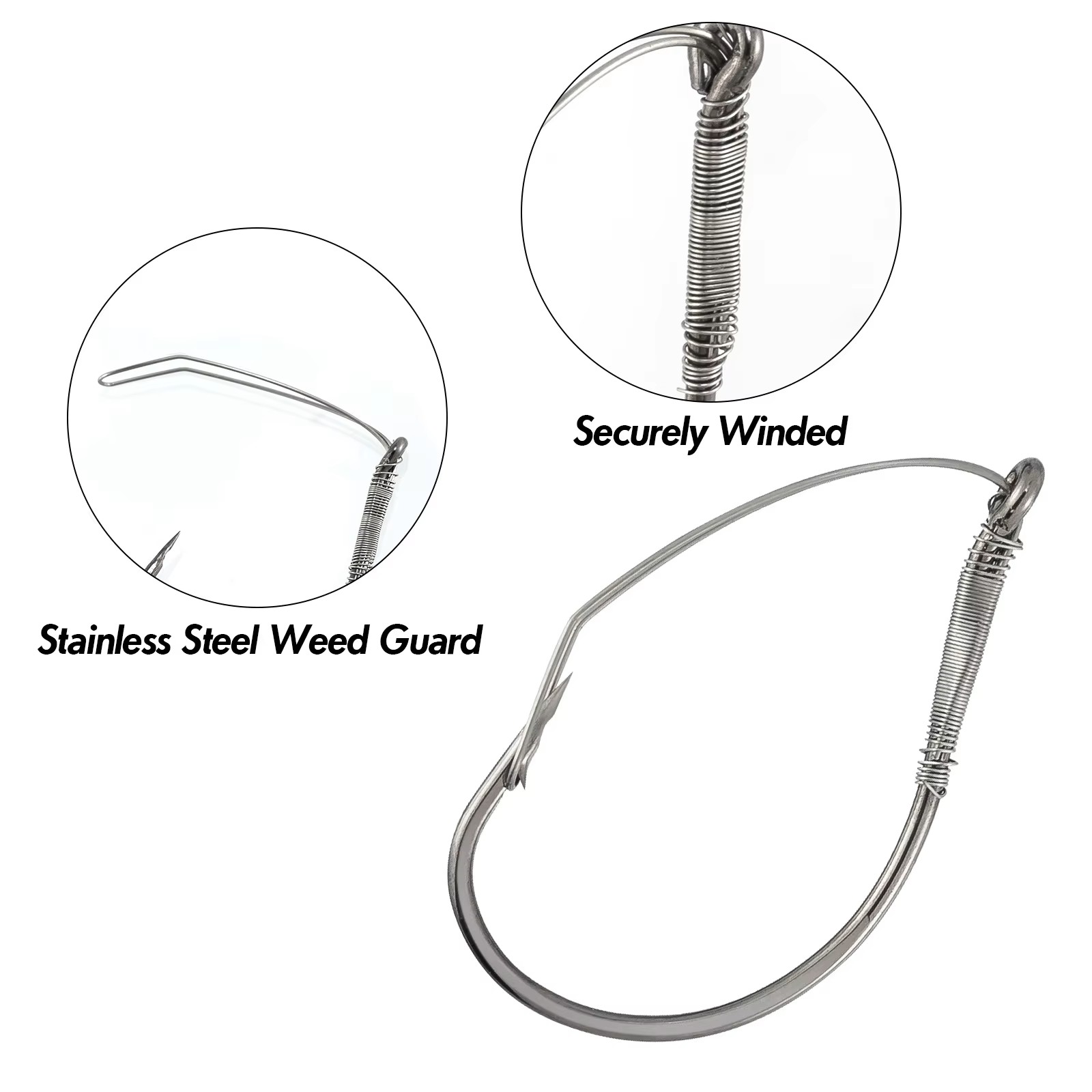 FishTrip Weedless Wacky Rig Ho – Fishing Hook Weedless recenzja i cena
