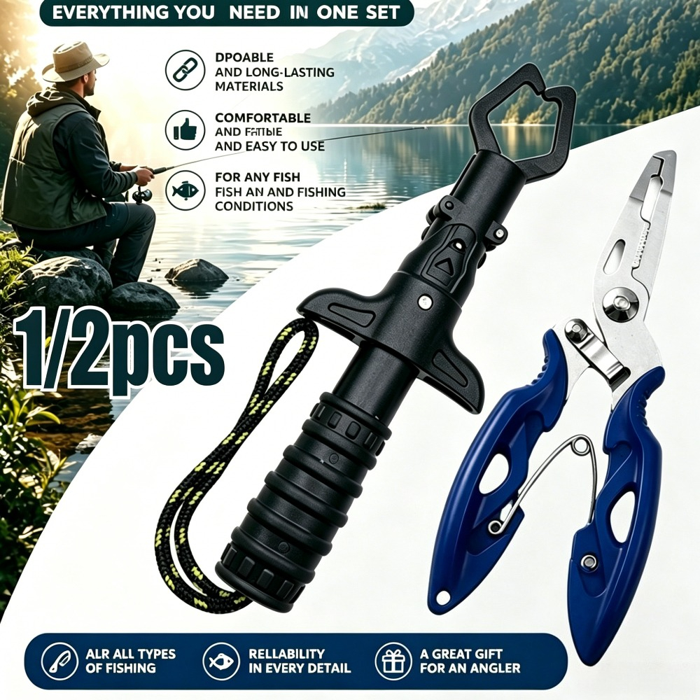 1/2pcs Fishing Gripper and Pli – Fishing Hook Remover recenzja i cena