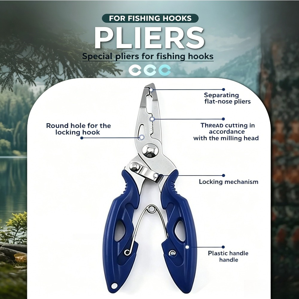 1/2pcs Fishing Gripper and Pli – Fishing Hook Remover recenzja i cena