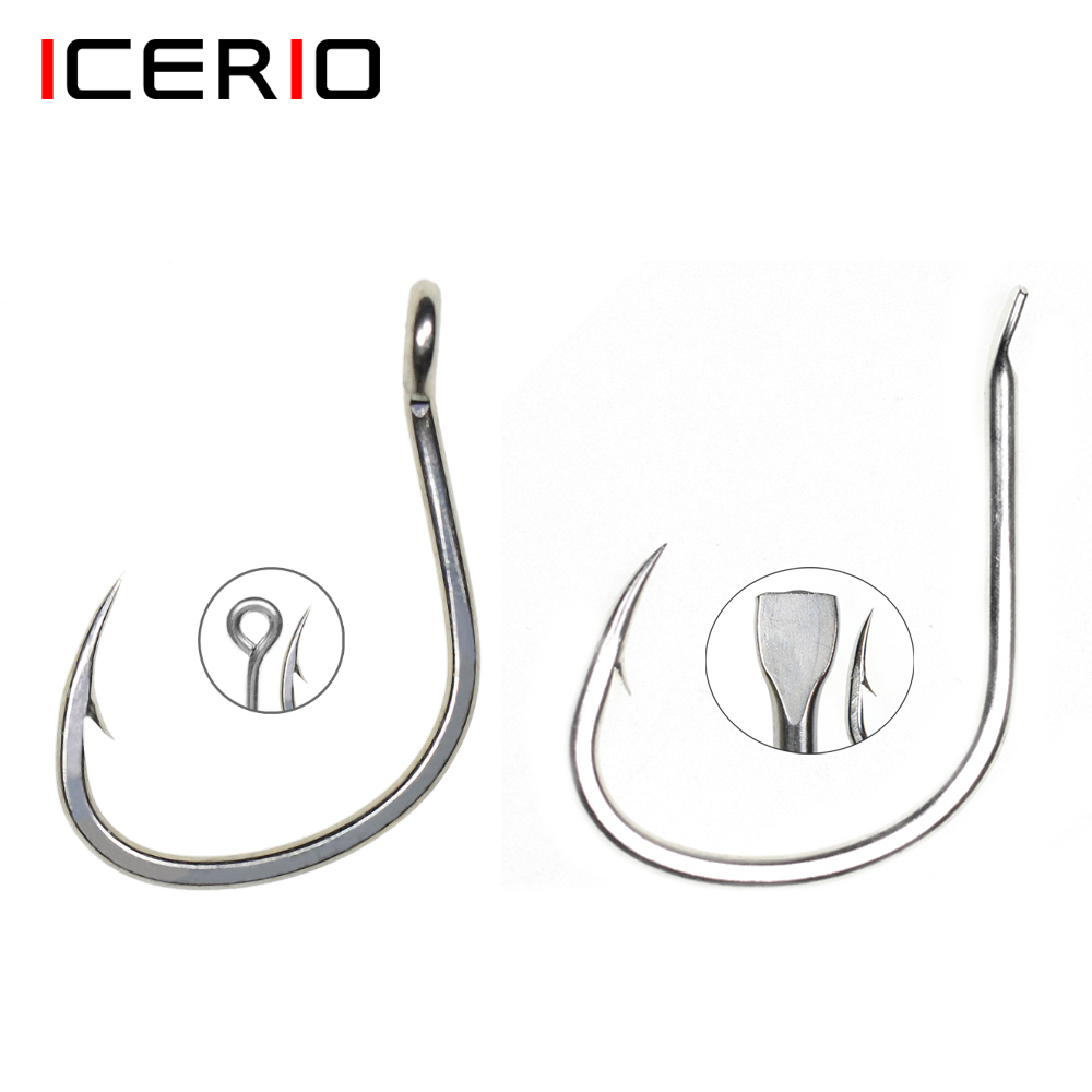 ICERIO 10PCS Matte Tin Coating – Fishing Hook Assortment recenzja i cena