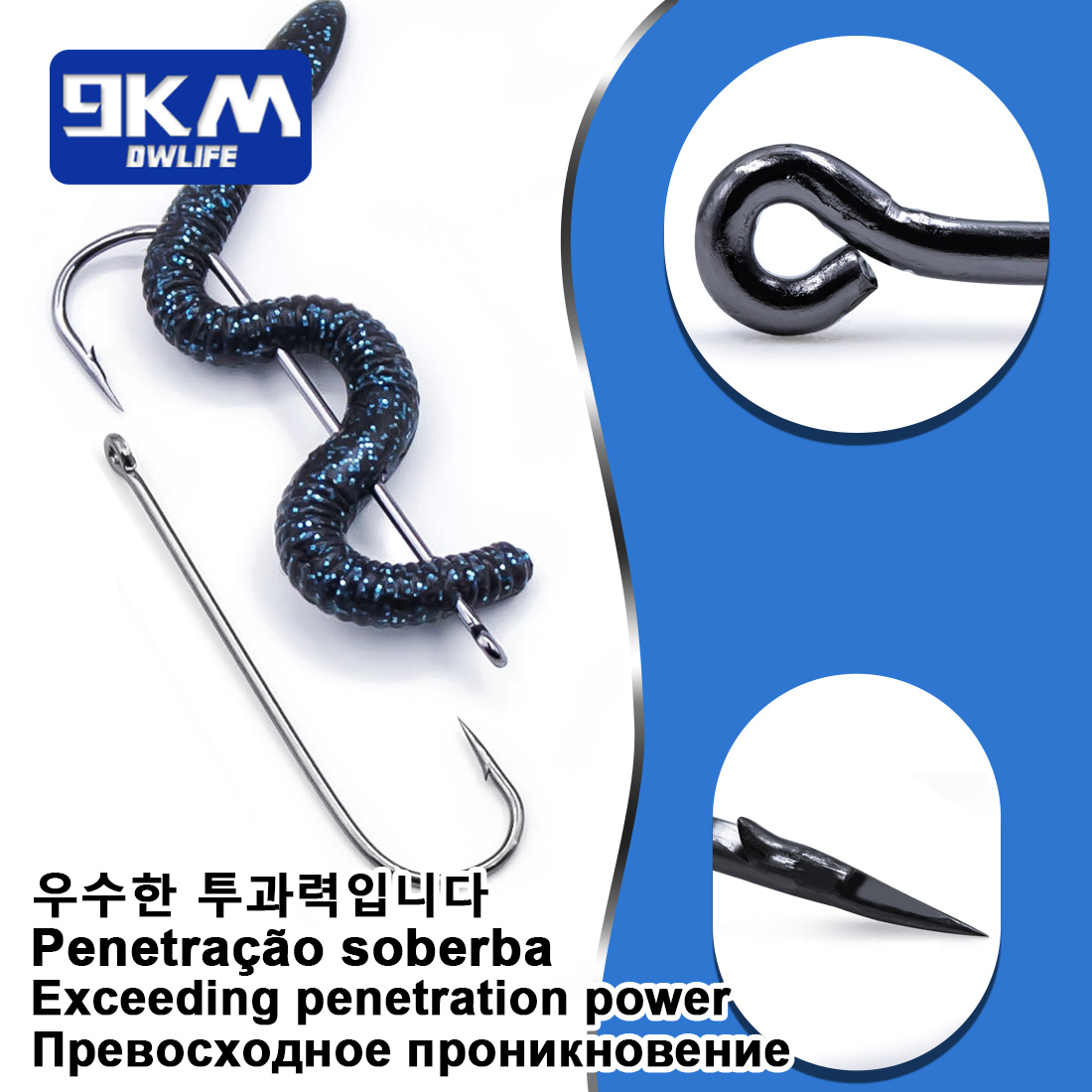 Fishing Hooks Long Shank Hooks – Fishing Hook Barbless recenzja i cena