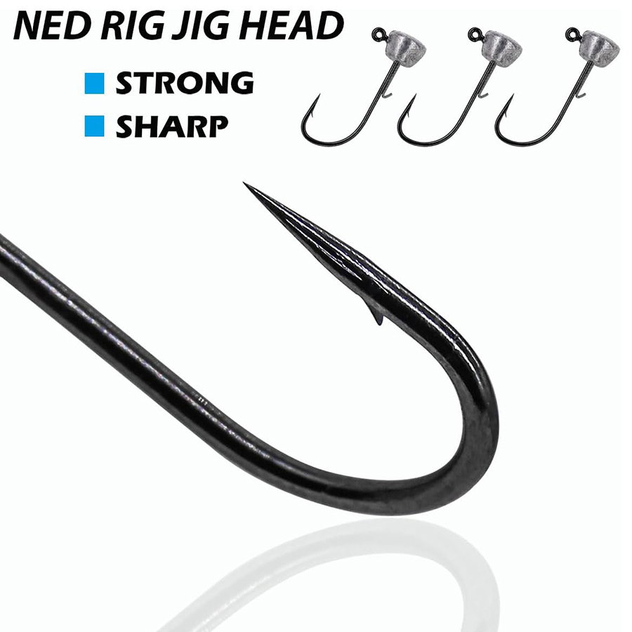Mushroom Head Fishing Rigs Jig – Fishing Hook Weedless recenzja i cena