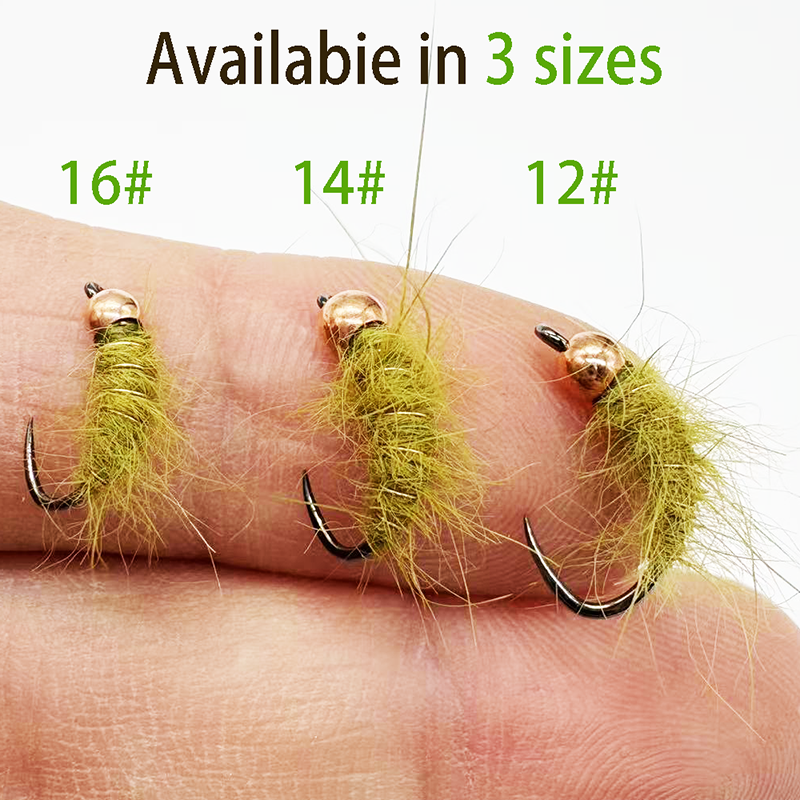 5PCS Fly Fishing Nymphs Wet Fl – Fishing Hook Barbless recenzja i cena