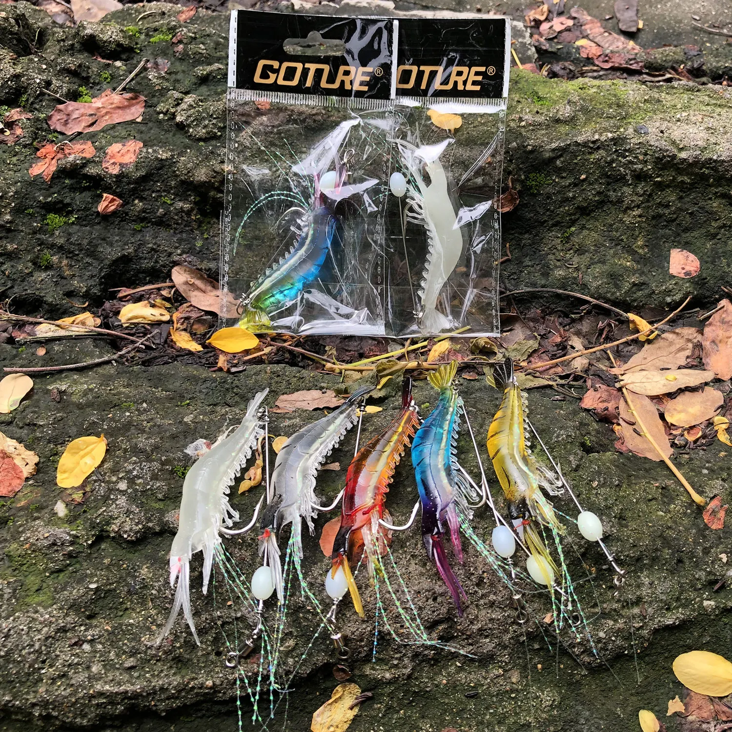 Goture Silicon Shrimp Fishing  – Fishing Hook Assortment recenzja i cena