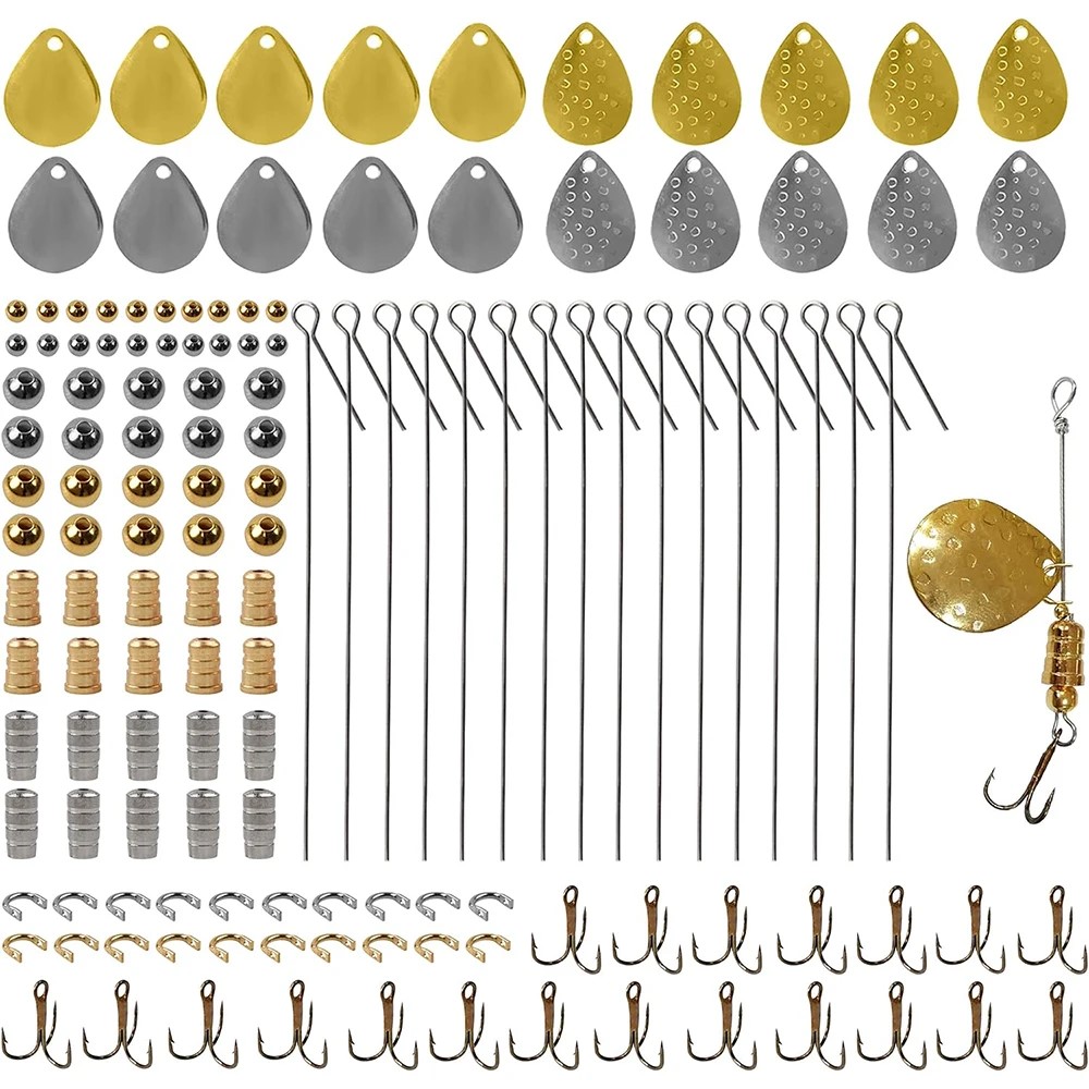 140Pcs Fishing Lures Making Ki – Fishing Hook Treble recenzja i cena