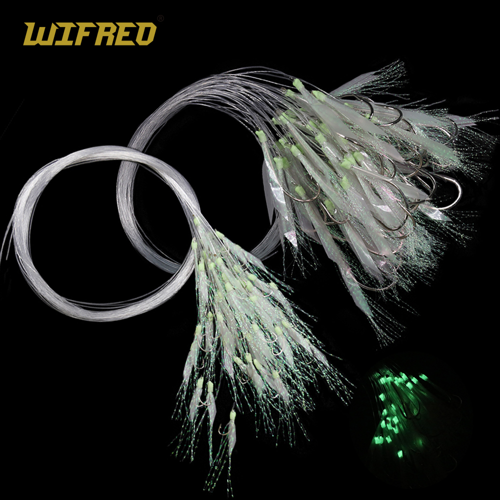 WIFREO 50pc Luminous Simulated – Fishing Hook Circle recenzja i cena