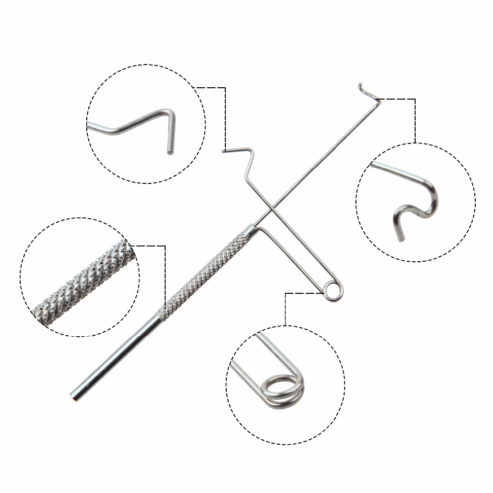 Fly Fishing Knot Tying Tool Ty – Fishing Hook Stainless Steel recenzja i cena