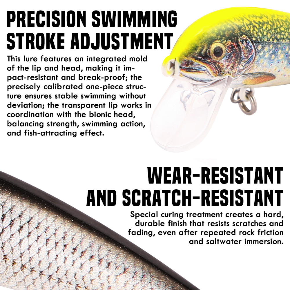 B&U Sinking Minnow Fishing Lur – Fishing Hook Treble recenzja i cena