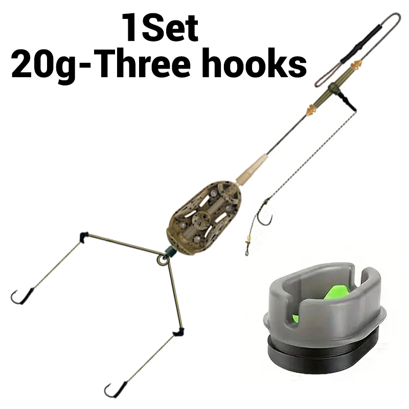 3 Hook Pre-tied Carp Hair Rigs – Fishing Hook Assortment recenzja i cena
