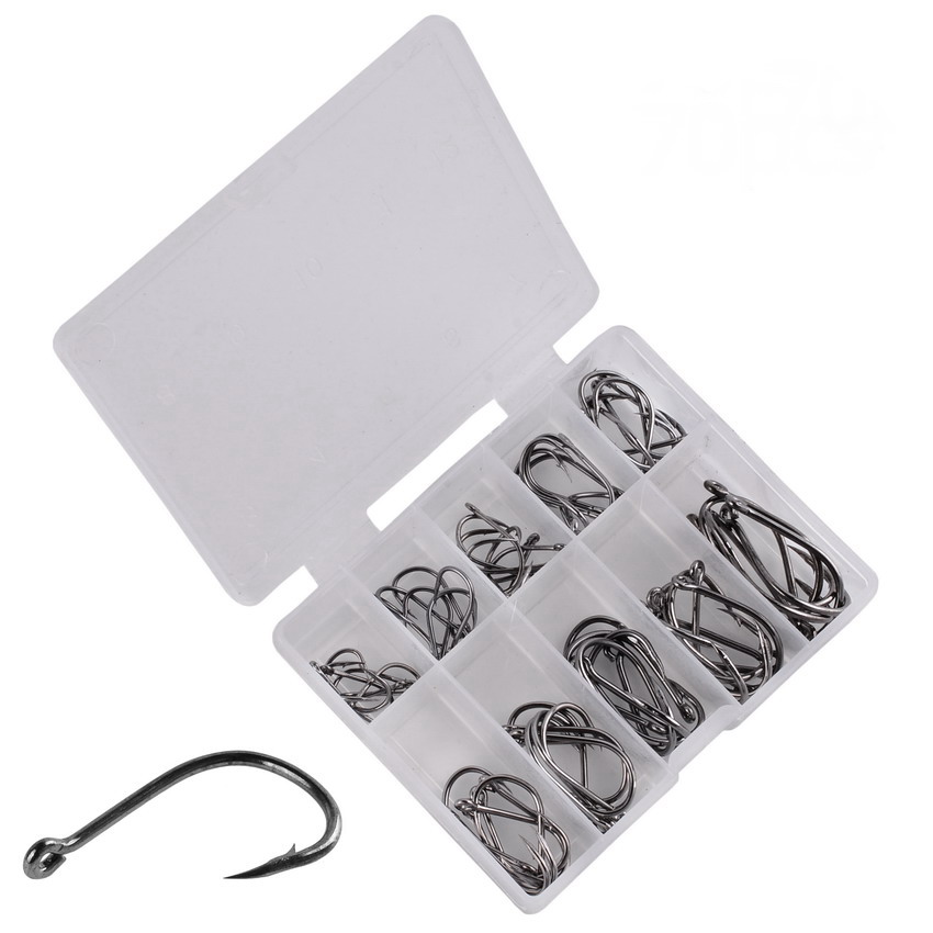 70Pcs/box Fishing Hooks Set Ki – Fishing Hook Circle recenzja i cena