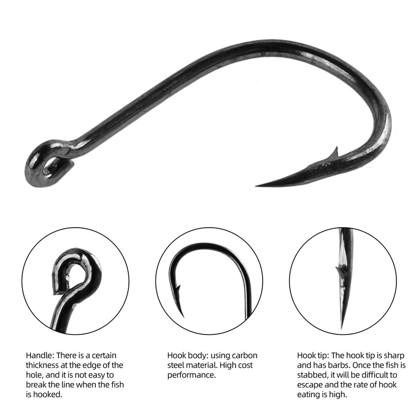 70Pcs/box Fishing Hooks Set Ki – Fishing Hook Circle recenzja i cena