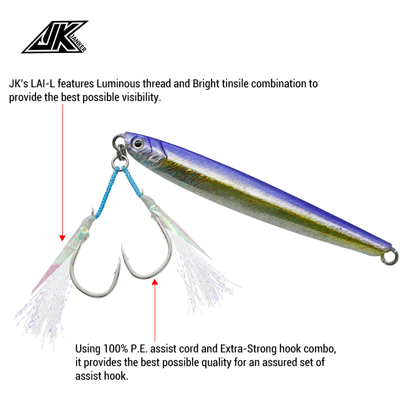 JK LAI-L Shore Jigging Light A – Fishing Hook Assortment recenzja i cena