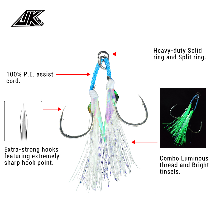 JK LAI-L Shore Jigging Light A – Fishing Hook Assortment recenzja i cena