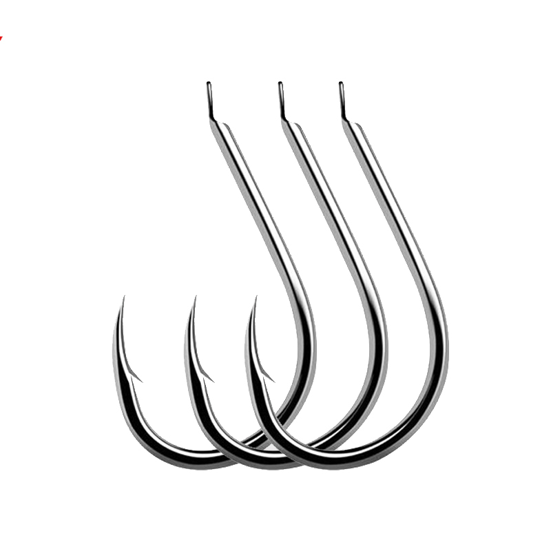 100pcs/Lot 7 Size Barbed Fishi – Fishing Hook Circle recenzja i cena