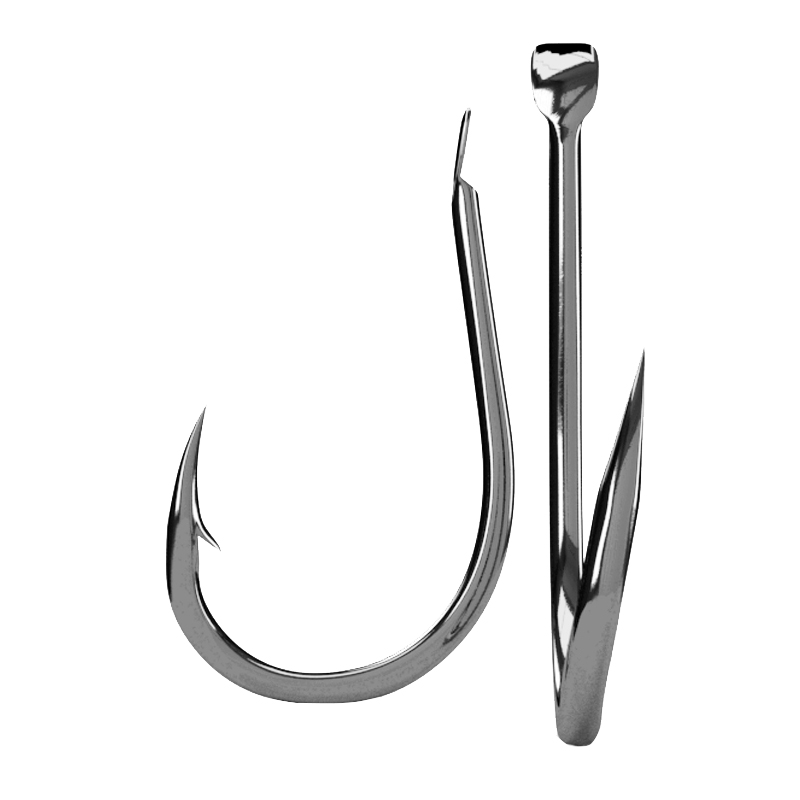 100pcs/Lot 7 Size Barbed Fishi – Fishing Hook Circle recenzja i cena